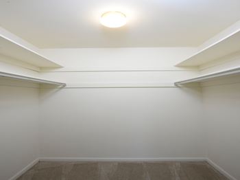 Walk in closet   at Charlesgate Apartments, Maryland